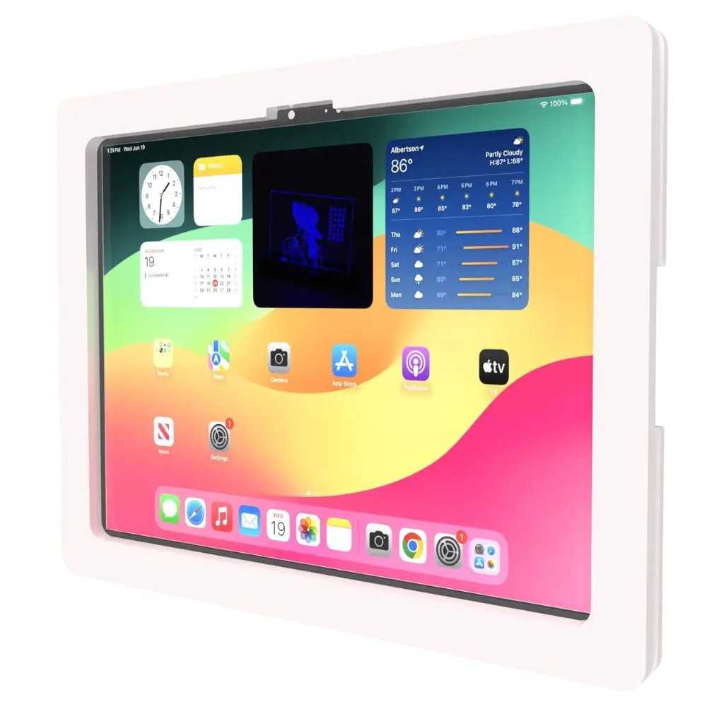 [11525] iPad Pro 11" 2024 壓克力防盜展示殼 白