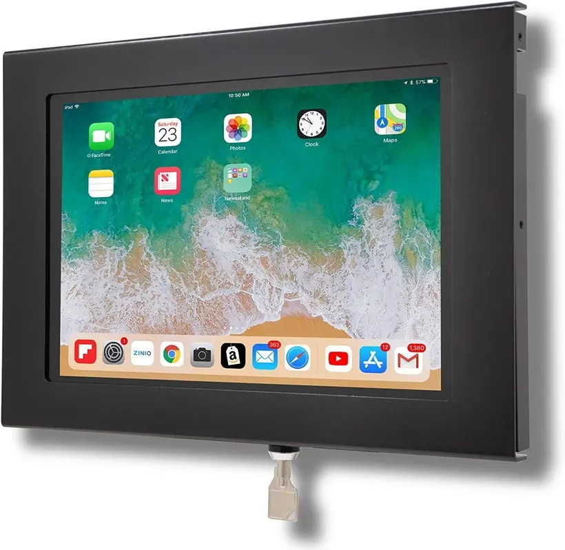 [12292] Metal Case for iPad 7/8/9 (Black)